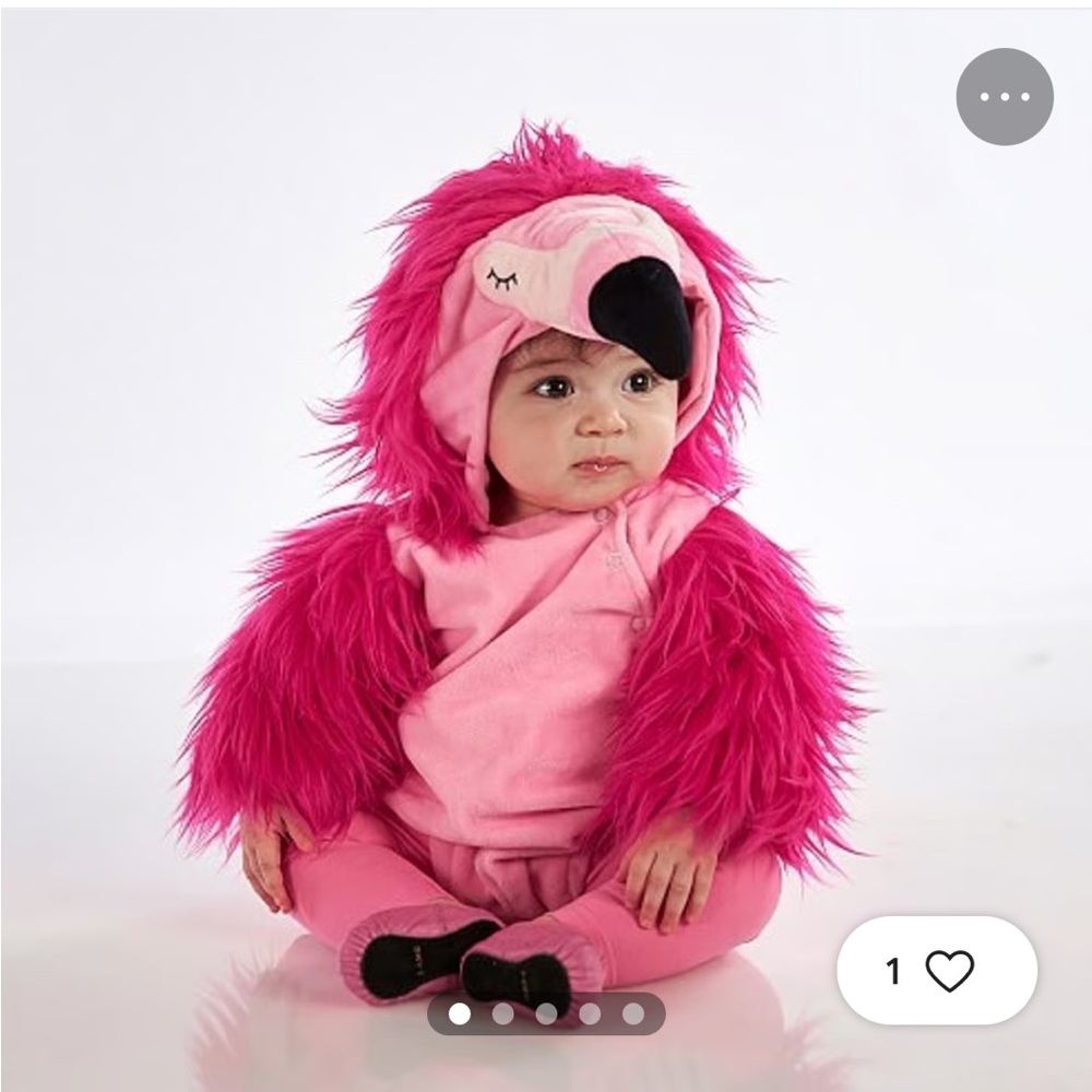 Pink Flamingo Baby Costume 6-12months - Picture 3 of 8